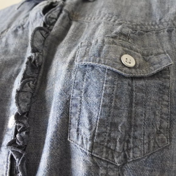 GAP chambray shirt size M - Picture 6 of 11